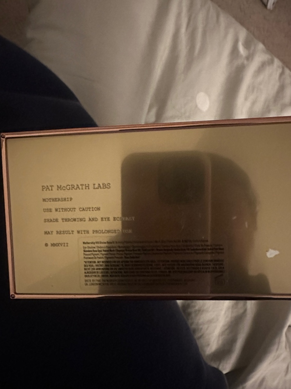 Pat McGrath Mothership Eyeshadow Palette - Gold Mirror Case